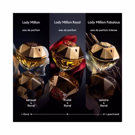 paco rabanne lady million line